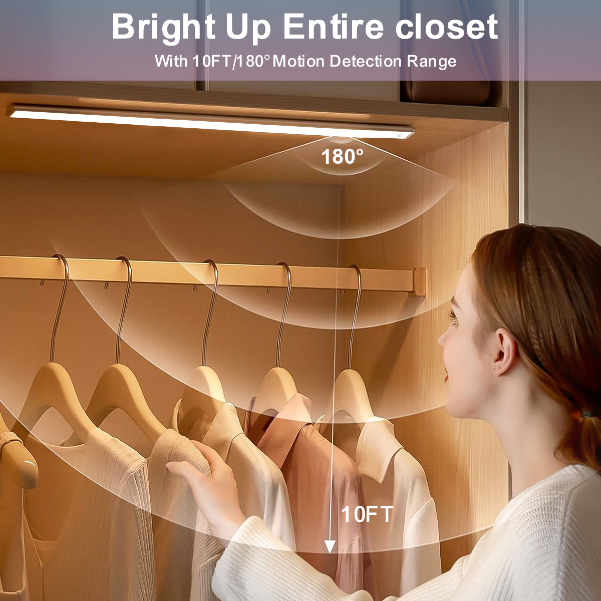 HCP256-雷达感应三色橱柜灯